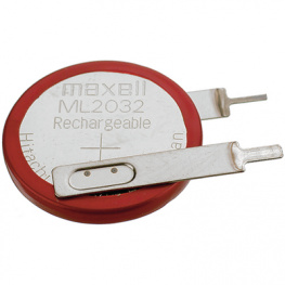 ML2016T17, Button cell battery Lithium 3 V 25 mAh, Maxell