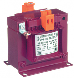 EJ 54-18,8, Control transformer 10 VA 7.5 VAC, Wagner+Grimm