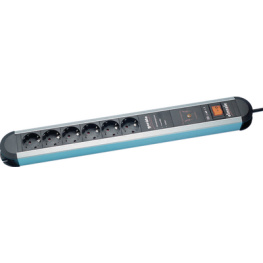 331.071, Outlet Strip, 6xF (CEE 7/3) / Protective Contact, 1.75 m, Bachmann