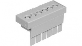 CNMB/2/TG508P, Terminal Guard 5.08mm Perforated Holes Size 2 35.5mm Polycarbonate Light Grey, CamdenBoss