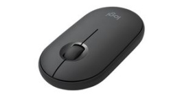 910-005718, Wireless Pebble Mouse M350 1000dpi Optical Dark Grey, Logitech