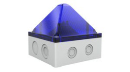 21108647000, Signal Beacon AC 253V 45mA Quadro HI IP66 Cage Clamp Blue, Pfannenberg