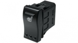3251.0046, Rocker switch 1P 10 A 12 VDC / 24 VDC, Marquardt