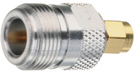 32S153-K00L5, Straight Adapter, SMA Plug - N Socket, 50Ohm, Rosenberger connectors