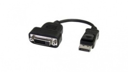 DP2DVIS , Adapter with Latches, DisplayPort Plug / DVI-D Socket, StarTech
