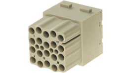 09140203101, Connector Han EEE, Female, Pole no.20, 16 A, Harting