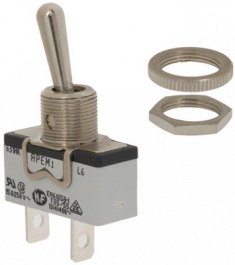 631H/2, Переключатель: тумблер; 2; SPST; ON-OFF; 15A/250ВAC; -20?55°C, APEM