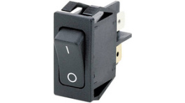 1552.2602, ROCKER; DPST; Положения:2; OFF-ON; 16A/250ВAC; черный; IP40; 100мОм, Marquardt