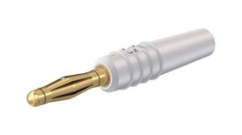 22.2618-29, Laboratory Socket, diam. 2mm, White, 10A, 60V, Gold-Plated, Staubli (former Multi-Contact )