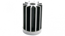 ATSEU-077C-C4-R0, Heat Sink for LED 25 mm 7.5 K/W black anodised, Advanced Thermal Solutions