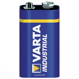 INDUSTRIAL 9V, Primary battery 9 V, 6LR61, Varta