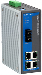 EDS-305-S-SC, Switch 4x 10/100 1x 100FX SC/SM -, Moxa