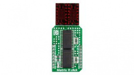 MIKROE-2245, Matrix R Click 5x7 Red LED Matrix Module 5V, MikroElektronika