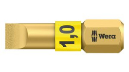 05056174001, Насадка; плоская; 5,5x1,0мм; Длина: 25мм; Монтаж: 1/4" (D6,3мм), Wera Tools