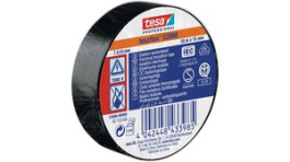 53988-00138-00, Soft PVC Insulation Tape Black 25mm x 25m, Tesa