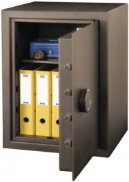 RR-115E, Furniture safe with electronic lock 375 x 300 x 575 mm 490 x, Rieffel Tresor