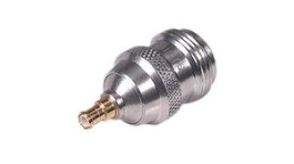 33 MCX-N-50-1/1-- UE, RF Adapter, Straight, MCX Plug - N Socket, 50Ohm, Huber+Suhner