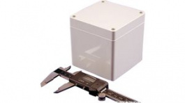 1554EEGY, Корпус: универсальный; Х:90мм; Y:90мм; Z:90мм; 1554; ABS; серый, Hammond
