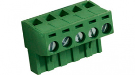 RND 205-00180, Female Connector Pitch 5.08 mm, 5 Poles, RND Connect