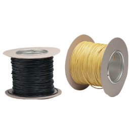 16/0,2MM TYPE3 YELLOW100M [100 м], Stranded wire 0.50 mm2 16 x diam. 0.20 mm yellow PVC PU=100 M, Concordia
