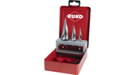 101026, Step Drill Bit Set, Ruko
