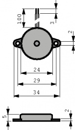 KPEG-110, Piezo signal generator, Kingstate (Keyseg)