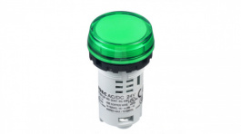 YW1P-1BUQM3G, Pilot Light Green 230...240 VAC, IDEC