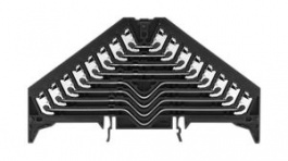 1288260000, Patch Distributor Terminal, 250V, 8A, Push-In, Black, Weidmuller
