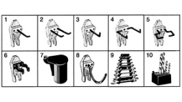 KROK 6-12, Spring Clip, Raaco