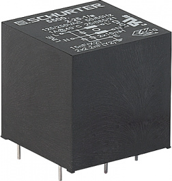 5500.2000, Фильтр: помехоподавляющий; 250ВAC; Сх:15нФ; Су:2,2нФ; 40мГн; 600мА, Schurter