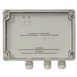 HM-LC-DIM2T-SM, Dimming actuator 2-CH phase trailing edge 868.3 MHz 121 x 171 x 55 mm, eQ-3