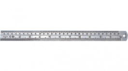 T3530 12, Steel ruler, mm/inches, C.K Tools (Carl Kammerling brand)