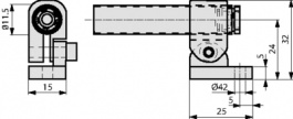 FP-MS-11.5, Mount for laser module, Laser Components