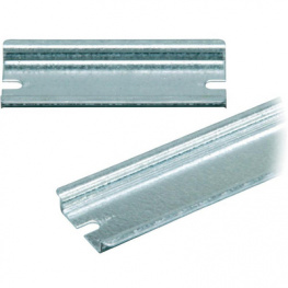 EKV 12 DIN-35 rail, DIN-рейка; сталь; W:35мм; L:160мм; Назначение: TA2419,EKHA130, Fibox