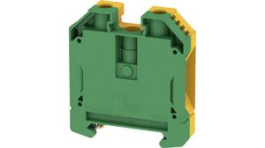 1010500000, Earth terminal, screw, 2 poles, 4.2ka, 35mm2, Weidmuller