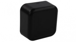 CBRS03SBK, Room Sensor Enclosure, Size 3, Solid, Black, 51x51x25.5mm, CamdenBoss