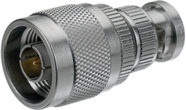 32 BNC-N-75-1, Adapter BNC male/N male 75 Ohm, Huber+Suhner