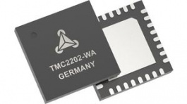 TMC2202-WA-T, Stepper Motor Driver/Controller, 5V to 36V, 1 to 256 Microsteps, 1.2A, QFN-32, Trinamic