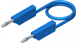 MLN 150/2,5 blue, Test lead diam. 4 mm Blue 150 cm 2.5 mm2 CAT I, SKS Kontakttechnik
