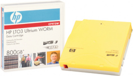 C7973W, LTO/Ultrium 3 tape, WORM 400 GB / 800 GB, HP