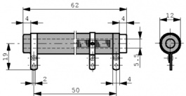 ZWS015838209KLX000, Wirewound resistor 82 Ohm 15 W +- 10 %, Vishay