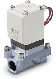 VXZ2C3JZ3EA, Process Valve 230 VAC ‹= 1.5 MPa 2/2 N/O contact (N.O.), SMC PNEUMATICS