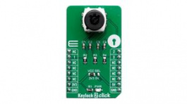 MIKROE-3471, Keylock 2 Click Mechanical Lock Module 5V, MikroElektronika
