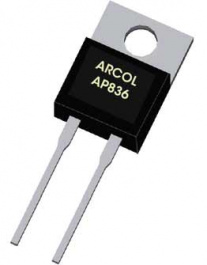 AP836 1R6 J, Power resistor 1.6 Ohm 35 W +- 5 %, Arcol
