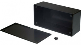 RND 455-00096, Plastic enclosure 129 x 64 x 44 mm black ABS, RND Components