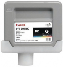 PFI-301BK, Картридж с чернилами PFI-301BK Цвет Photo Black (черный), CANON