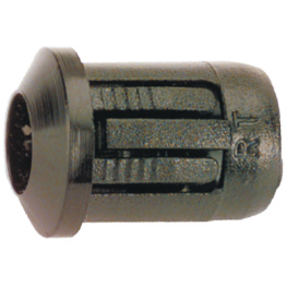 RTF-5010, LED holder black 5 mm, Kingbright