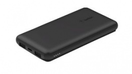 BPB011BTBK, Powerbank, 10Ah, USB A Socket/USB C Socket, Black, BELKIN