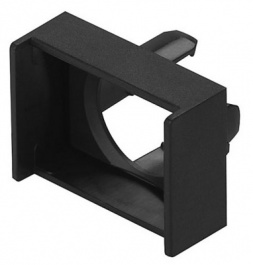 200-5000-00, Front frame 18 x 24 mm grey, Swisstac