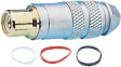 141-1-6 Female cable connector silver